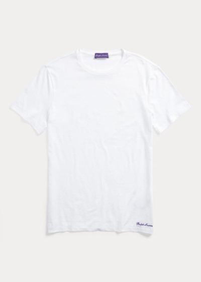 Ralph Lauren Cotton Lisle T Shirt Herre Danmark (VNIJA5809)